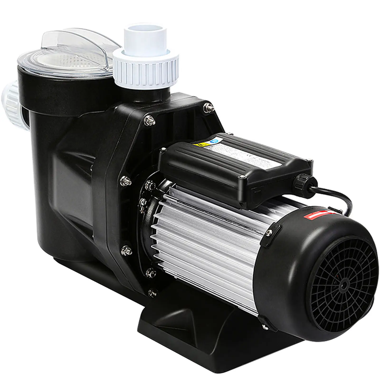VEVOR Pool Pump 2.5HP, Above Ground Swimming Pool Pump with Filtration Basket, 8880 GPH Efficient Single Speed Water Circulation Pump for Pools, Spa,