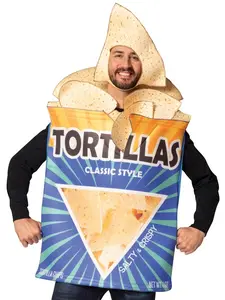 Tortilla Chips Bag Costume, Adult One Size