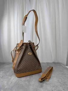 Pre-owned GUCCI As Shown Shoulder Bags GG Plus Shoulder Bag, PVC Leather MR03042026A674
