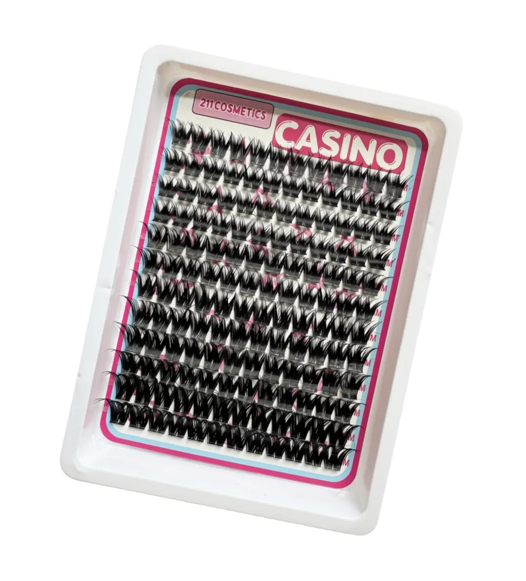 Diy lashes, 144pc lash clusters “ Casino” false eyelashes , makeup Cosmetic