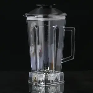 2L Heavy-Duty Blender Replacement Jug | BPA-Free Transparent Spare Part Compatible with Silver Crest Blenders