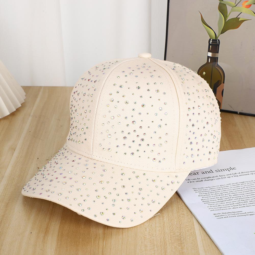 Y2K Bling Rhinestone Baseball Cap - Sparkly Crystal Dad Hat  display picture 3