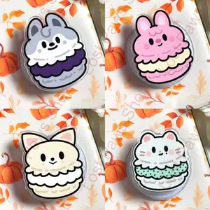Cute Macaron Magsafe Grip, K-POP Magsafe Phone Holder