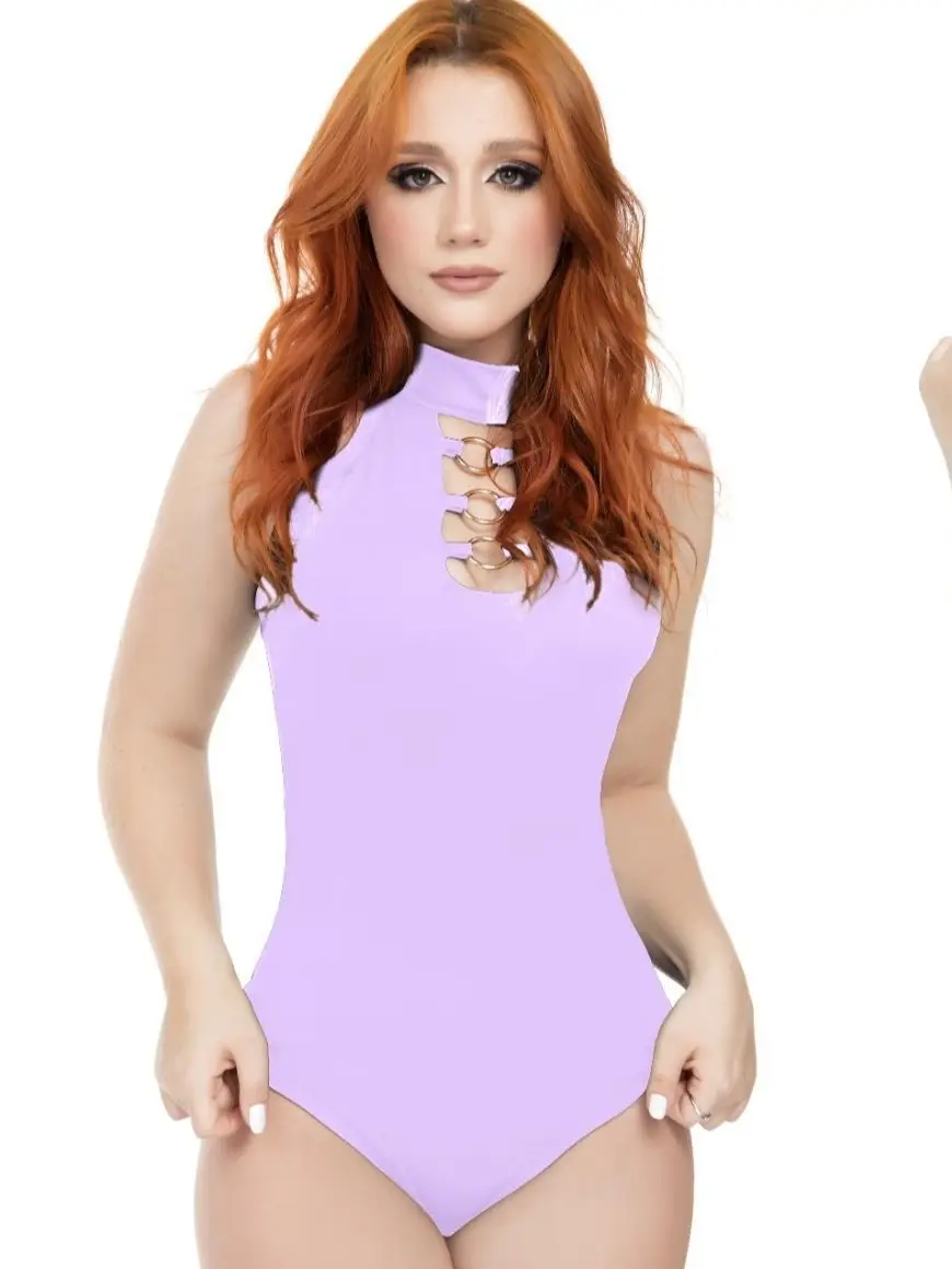 Bodysuit shaping top Shapewear Medium Compression, Colombian, Tummy Control, One Size M-L - Polyester Rayon Tops Comfort Basic
