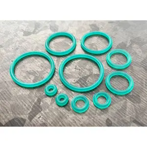 10 pack of Turquoise Replacement O-Rings Bands for Plugs or Tunnels!