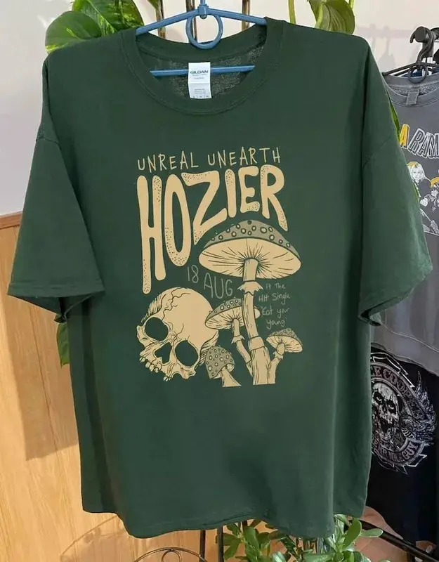 Hozier Unreal Unearth Tour 2024 Graphic Shirt Unisex