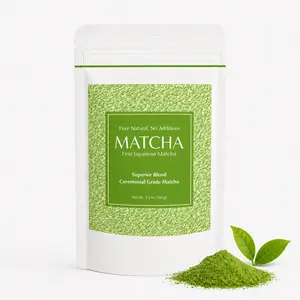 Organic Ceremonial First Spring Blend – First Harvest Ceremonial Grade Matcha Green Tea Powder , Rich Flavo, Crafted For Matcha Straight Tea (100g / 3.5oz)