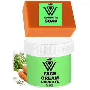 DEKALE CARROT FACE CREAM for Brightening & Hydration I Dark Spot Care