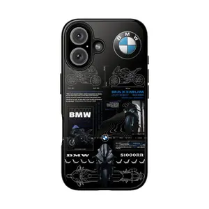BMW S1000RR Motorcycle-Inspired Tough Phone Case for iPhone 16 15 14 13 12 11 Pro Plus Pro Max X XR XS XS Max