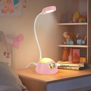 2025 Upgraded Digital Alarm Clock with RGB Mood Lighting White Night Light Bedroom Essential Smart Wake Up