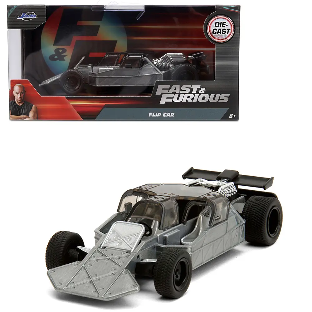 Flip Car Raw Metal Fast & Furious Series 1:32 Diecast Model Car by Jada