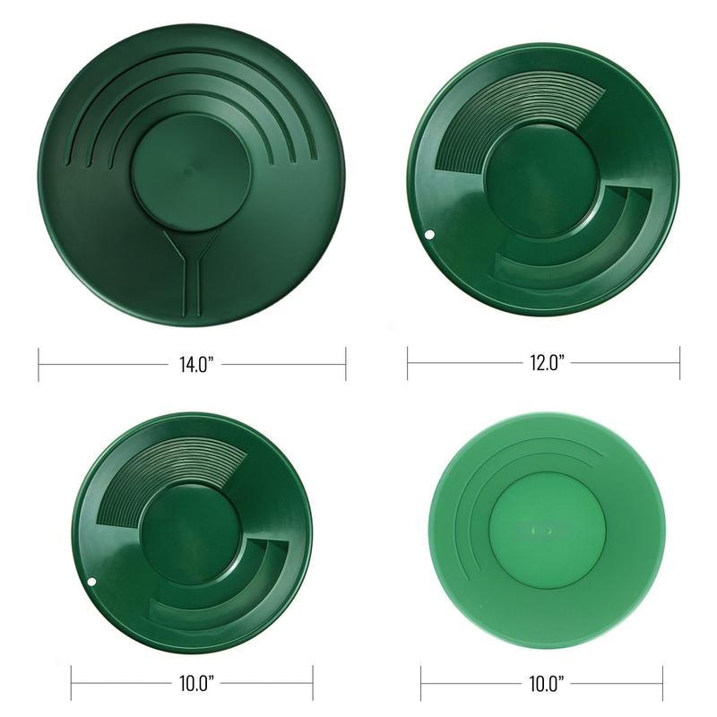 ASR Outdoor 10LB Gold Paydirt Complete 24pc Green Gold Prospecting Kit with 5 Gallon Bucket