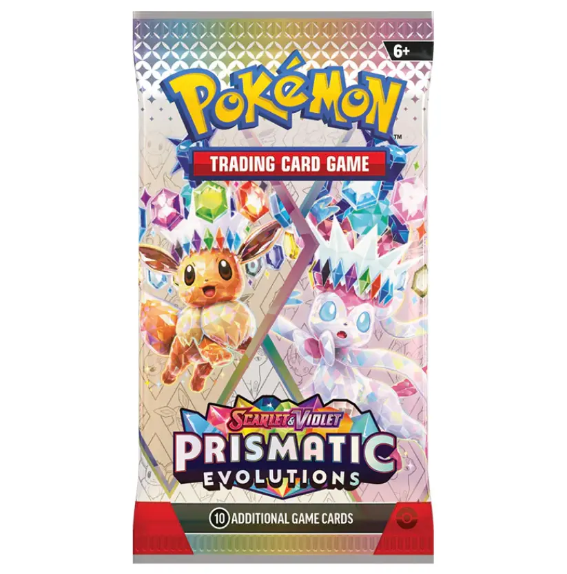 Pokémon Scarlet & Violet: Prismatic Evolutions Pack Collectible Card