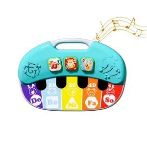 Baby Piano Toy Musical Instrument for Toddlers & Infants, Early Learning Sensory Developmental Music Keyboard, Safe Educational Gift for Kids