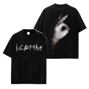 Vintage Washed Drake Ice Man Album Official Team Drizzy Graphic Tee Premium Soft Cotton Crew Neck Short Sleeve Casual Daily Outdoor Party Streetwear Comfort Fan Collector Apparel For Adult Drake Drizzy Supporters Everyday Fashion Top