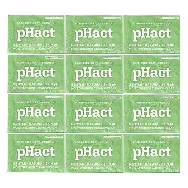 Andrew Lessman pHact 12-pack 1.5 oz. Cucumber Cleansing Bars