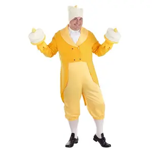 Plus Size Beauty and the Beast Men's Lumiere Costume (© Disney)