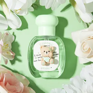 Cute Bear Design Perfume,1 Count Long Lasting NaturalLight Fragrance for Women, Daily Use Fragrance for Women & Girls