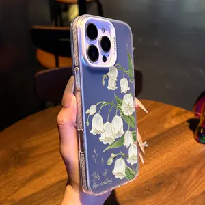 Compatible Shockproof Anti-Scratch Non-Yellowing Transparent Aesthetic Pattern for iPhone Case:  Luxury Design with Enhanced Protection The perfect gift for a holiday or birthday |for iPhone 16/15/14/13/12/11