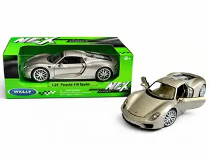 Porsche 918 Spyder 1:24 Scale Diecast Model by Welly NEX – Detailed Collector Car