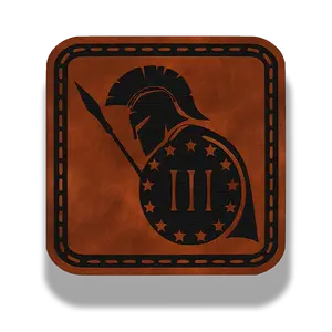 Spartan III Patch – Leatherette Morale Patch