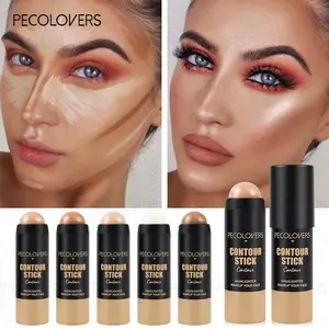 5pcs/set Face Bronzer Stick Brightening Concealer Contour Pen Waterproof Face Foundation Lasting Smooth Contour Shadow Creamy texture Women Cosmetics