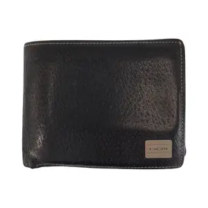 Pre-owned BURBERRY Calfskin Small Leather Goods Leather Compact Wallet