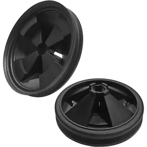 3 3/8" Garbage Disposal Splash Guards Sink Baffle Quiet Garbage Disposal Rubber Drain Insert Garbage Disposal Splash Guard, Garbage Disposer Accessories 2 count