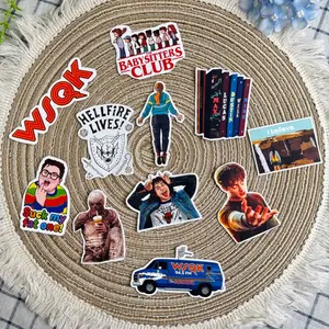 Stranger Th1ngs Stickers,  WSQK The Squawk Stickers