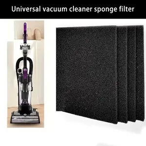 Universal Vacuum Cleaner Filter Sponge Sheets, Cuttable Foam Filter Material for Various Household Vacuum Models, Essential Replacement Accessory