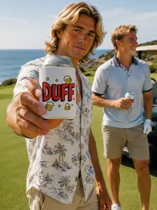 Duff Inspired Can Cooler