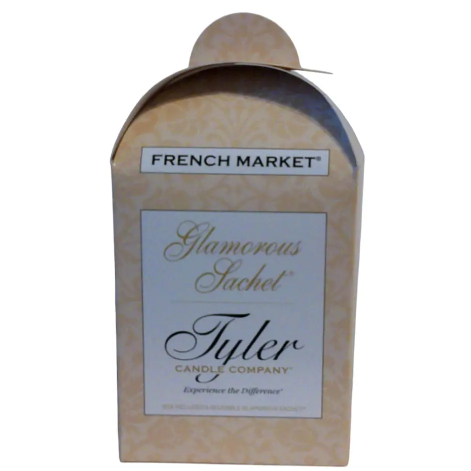 Tyler Candle Company Glamorous Floral Aroma Freshener Pack - French Market Fragrance, Tuberose Scent, Home Supplies Laundry Accessory for Drawers, Trash-Bin Use, Maintains Freshness