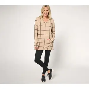 Cuddl Duds Regular Comfortwear Tunic & Legging Lounge Set