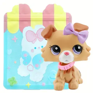 Mini Pet Shop Collie Collectible Dolls, Cute Accessories Included, Perfect for Birthday & Christmas Gifts, Ideal for Lps Collie Enthusiasts