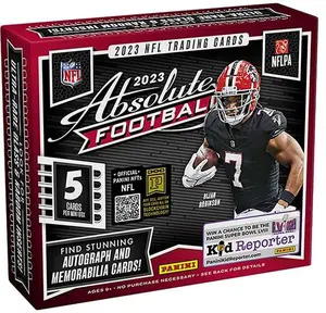 2023 Absolute football hobby box - 3 autos Kaboom Hunt