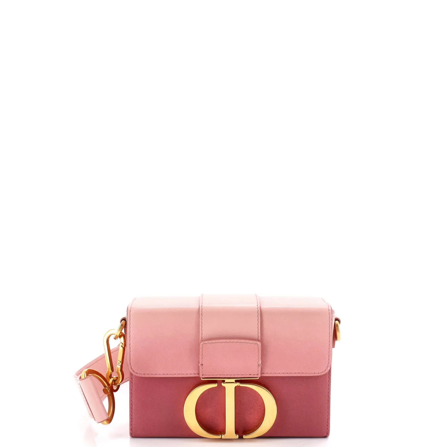 Pre-owned Dior Leather Shoulder Bags Christian 30 Montaigne Box Bag Ombre by Rebag