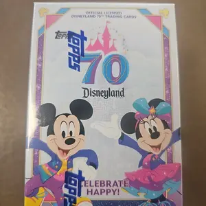 Disneyland 70th Anniversary Blaster Box Factory Sealed