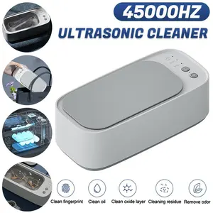 Ultrasonic Jewelry Cleaner Denture Glass Watch Ring Bath Tank Cleaning Machine