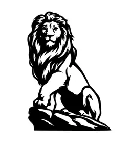 Lion Car Decal
