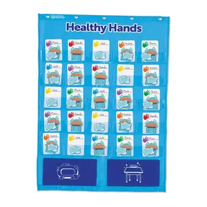 Learning Resources Healthy Hands Pocket Chart
