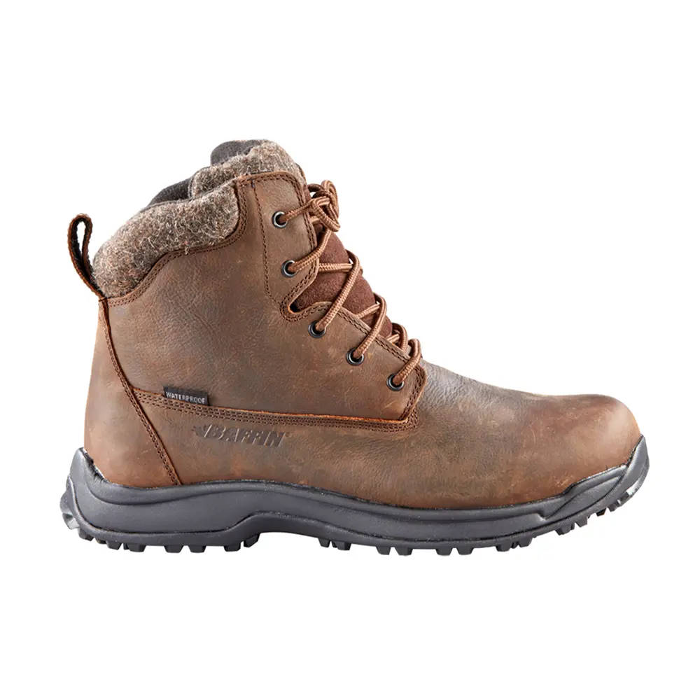 Baffin Mens Truro Lace Up Casual Boots Ankle - Brown