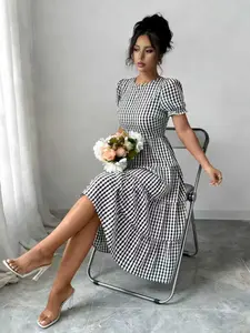 Elegant Fitted Dress for Adults, Daily Casual Wear, Party, Holiday Fashion, 1+sz0077 Style, Perfect for Gatherings