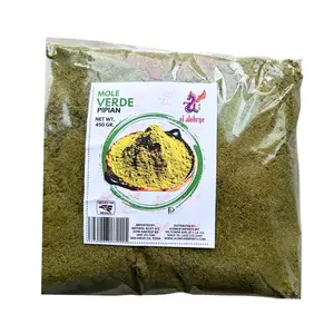 El Alebrije - Pipian Verde Tradicional 450 gr (1. Lb) Mole en Polvo - Authentically Delicious Green Pipian Powder - Made with Natural Pumpking seed | Imported from Mexico