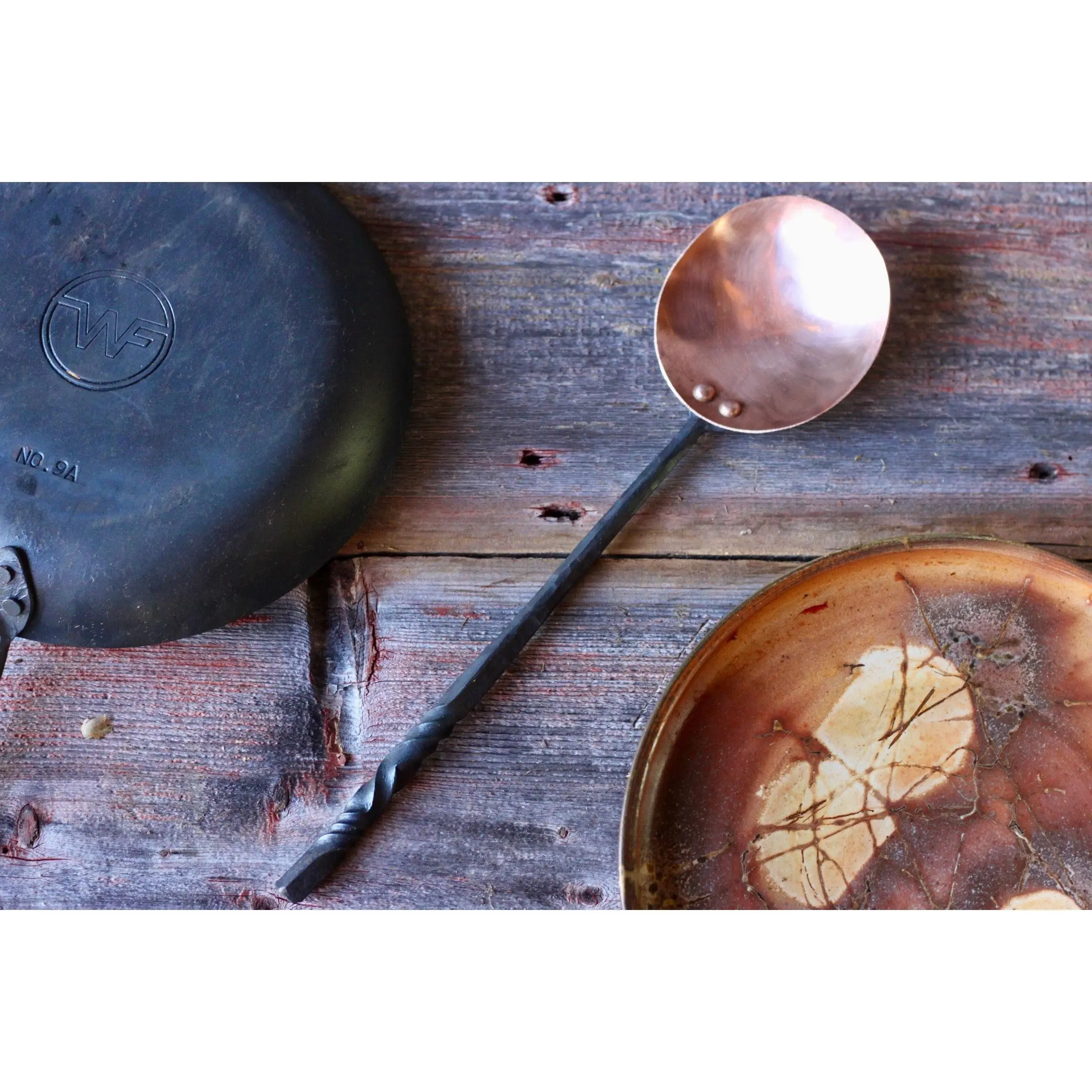 Copper Serving Spoon