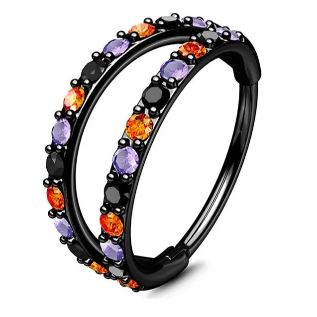 Black-Purple-Orange