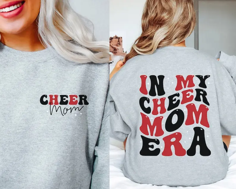 Cheer Mom Era Sweatshirt Cheer Mom Sweatshirts Cheer Mom Crewneck Cheer Mama Sweatshirt Cheer Mom Gift Cheerleader Mom Sweatshirt Cheermom