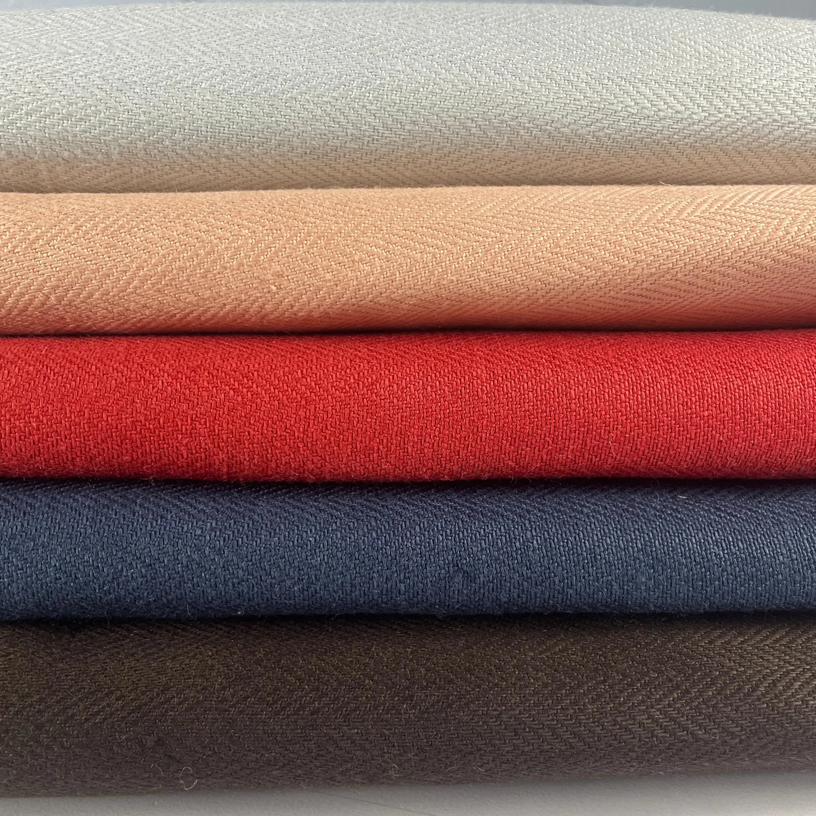 100% Italian Linen Heavy Herringbone 12 oz Upholstery/Apparel Fabric By The Yard 60″