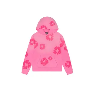 Denim Tears Mono Cotton Wreath Hoodie Pink