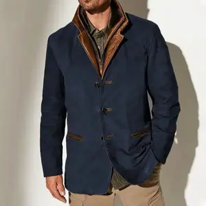 Heavy industry vintage Michigan workwear jacket men's retro casual jacket