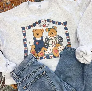 Thrifted Bears Vintage Shirt, Cute Grandma Bear Tee, Retro Woodland Animal Graphic T-Shirt, Country Cottagecore Top, Gift for Women & Grandma